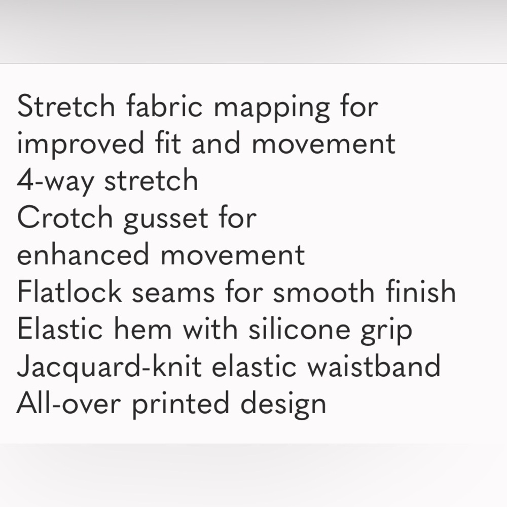 Kari Traa Womens Vilde Leggings. Medium. Navy & pattern in neutrals ‘Dove’. - Picture 6 of 7